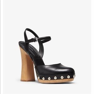 Michael Kors Collection Calf Leather Mary Jane